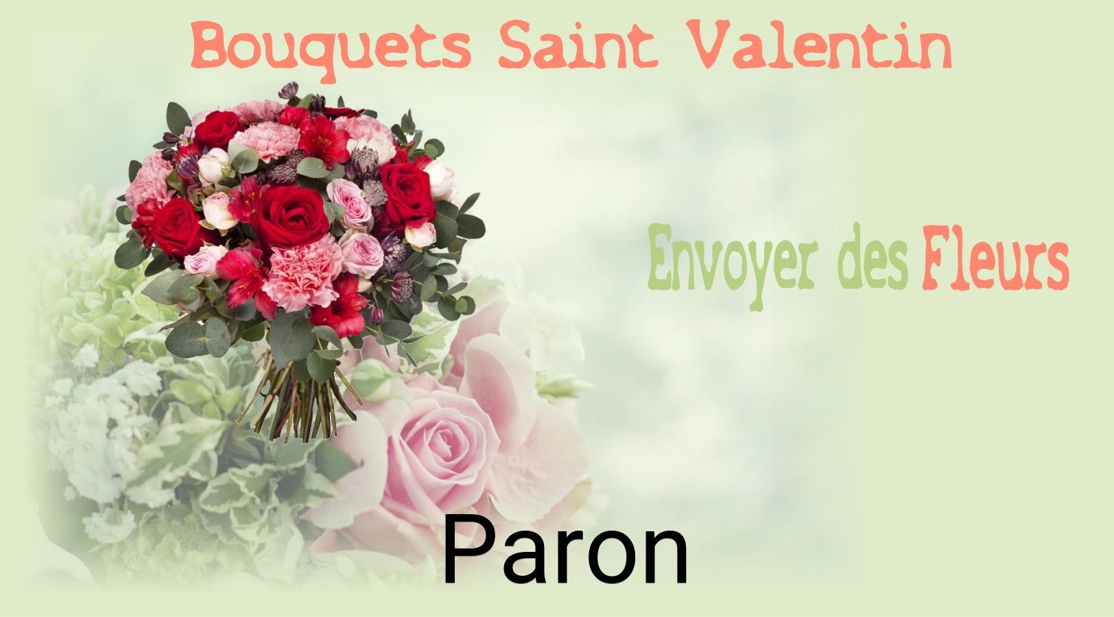 Roses de Saint-Valentin livrées à Paron